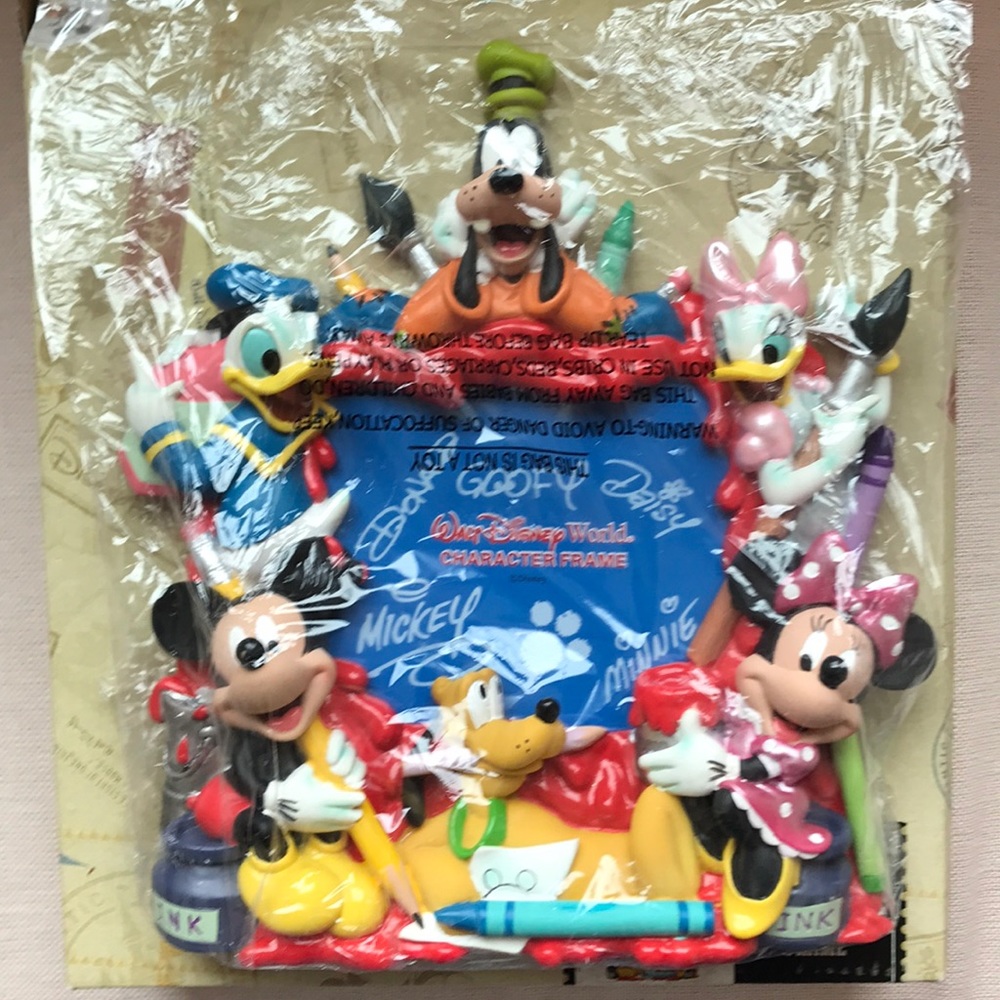 Disney character picture frame